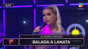 «Balada a Lanata»: la canción que Flor Peña le dedicó al periodista