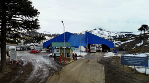 Pino Hachado cerrado y otras rutas inhabilitadas de Neuquén por hielo en la calzada