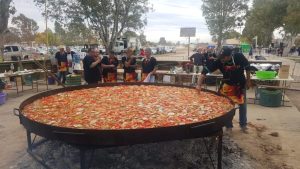 En imágenes, así se vivió la Fiesta de la Paella en Huergo este domingo