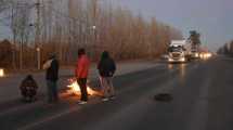 Imagen de Cortes de Ruta 22 y 65: trabajadores del aserradero de Roca profundizaron las protestas