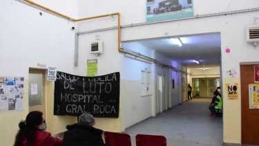 El gremio Asspur decidirá en asamblea la continuidad de las medidas de fuerza en el hospital de Roca. Foto Archivo Juan Thomes.