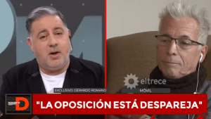 Video: Gerardo Romano se enojó con Fabián Doman y abandonó una entrevista