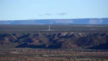 Sauzal Bonito sufrió un sismo una vez más (Foto Matías Subat).-