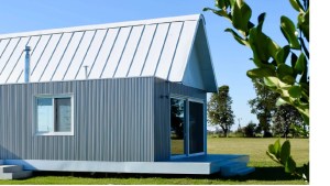 Construcción en seco: en sólo 15 días levantaron esta casa rural