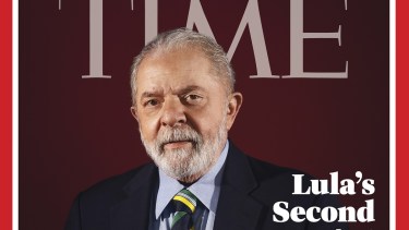 Lula, en la portada de Time, dijo que Zelenski "quiso la guerra" tanto como Putin. 