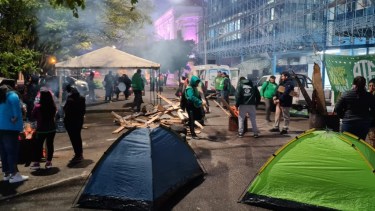 El gremio ATE se declaró el martes en estado de asamblea permanente y esta mañana decidió profundizar sus medidas.