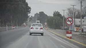 Despejaron la Ruta 7 luego de dos accidentes en Centenario