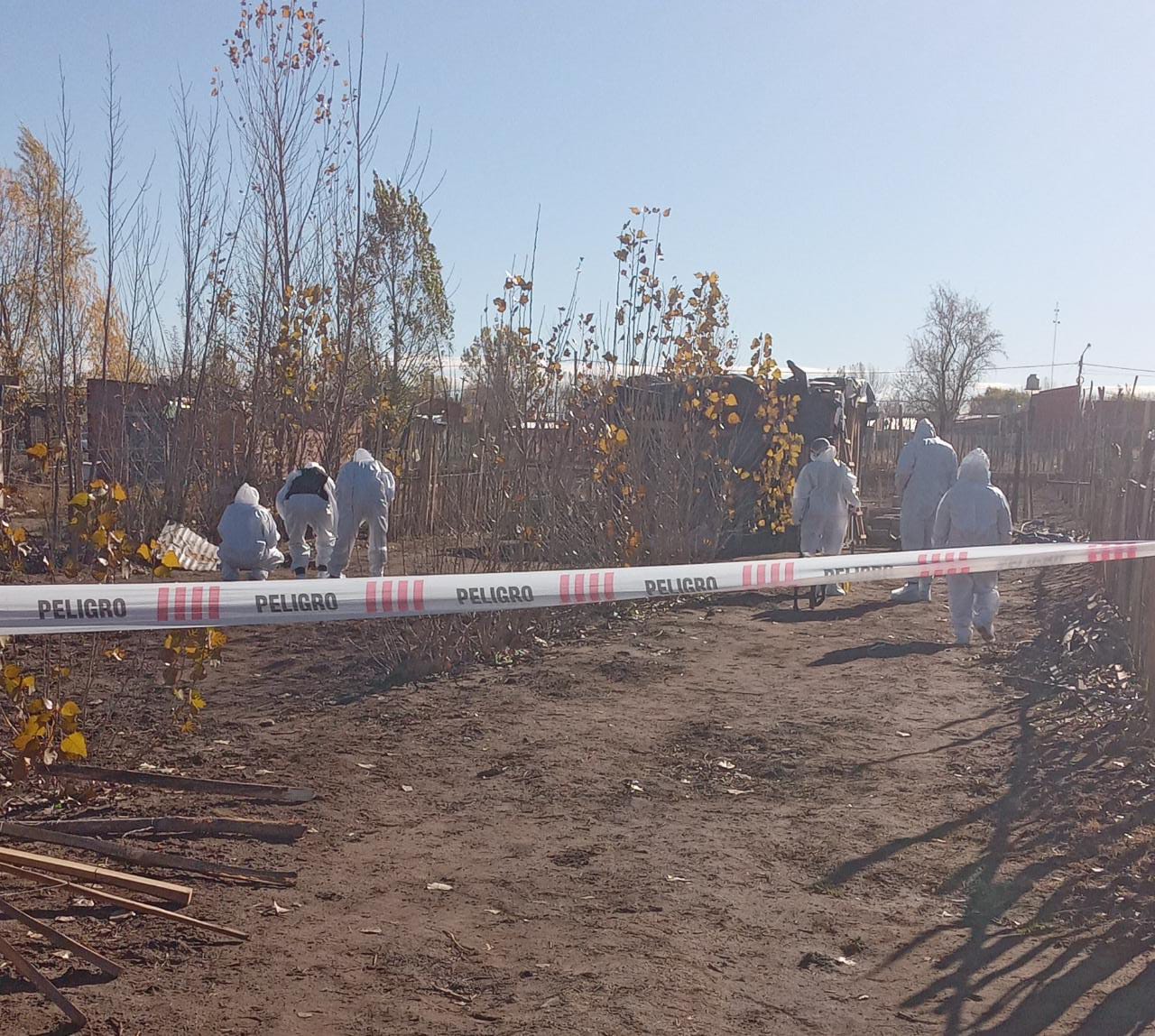 Crimen en San Patricio del Chañar - Foto gentileza