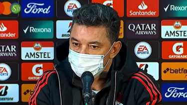 Tras la goleada de River, Gallardo manifestó que es difícil que Julián Álvarez no se vaya a mitad de año. Foto: Captura video