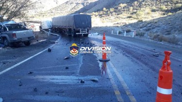 El siniestro fue en cercanías de Villa La Angostura. Foto: Gentileza