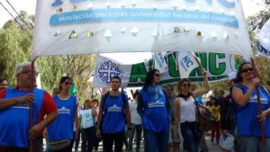 ADUNC continúa con las jornadas de lucha en reclamo de la reapertura de las paritarias