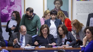 Reunión e la Comisión de la Cámara de Diputados que trata la ley de alquileres.