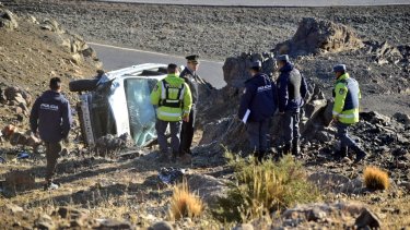 El siniestro fatal fue en cercanías de Andacollo. Foto: Gentileza Entre Cordilleras