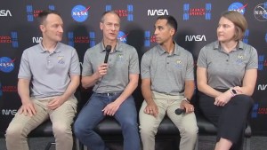 Cuatro astronautas emprenden el regreso a Tierra luego de casi tres meses en el espacio