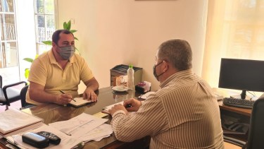 El acuerdo se logró tras un encuentro entre el ministro de Economía y el titular de ATE. Foto: gentileza.