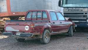 Un motociclista terminó fracturado tras un choque en la Ruta 6, en Roca