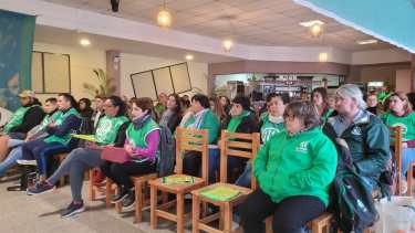 La capacitación se realizó en la capitalprovincial. Foto: gentileza.