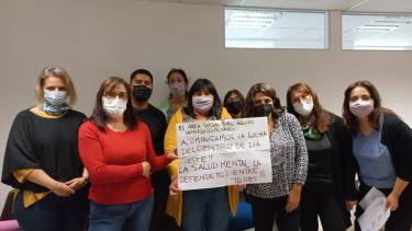 El equipo del centro reclama además un edificio propio donde funcionar. (FOTO: Gentileza)