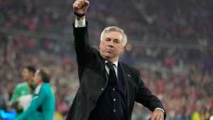 Carlo Ancelotti es el entrenador más ganador de la Champions League con cuatro títulos