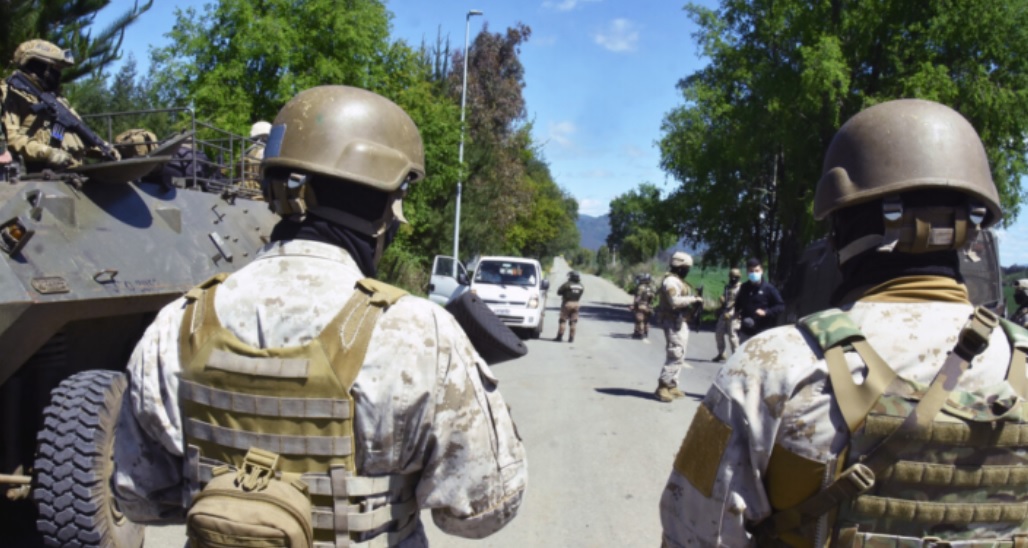 La región de la Araucanía será el principal sector del país con vigilancia de los militares. 