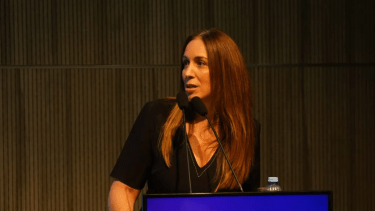 María Eugenia Vidal sigue de recorrida por el país. La semana pasada estuvo en Neuquén. 