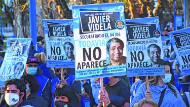 Los familiares y compañeros de trabajo realizaron varias marchas para que no se detenga la búsqueda de Javier. (foto: archivo)