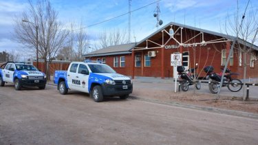 La comisaría de Rincón de los Sauces intervino en la investigación del crimen. (Archivo)