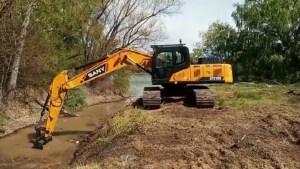 Por la bajante en el río, recomiendan hacer uso racional del agua potable en Regina