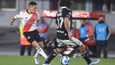 River y Colo Colo jugaron un partido intenso en el estadio Más Monumental. Foto: prensa River 