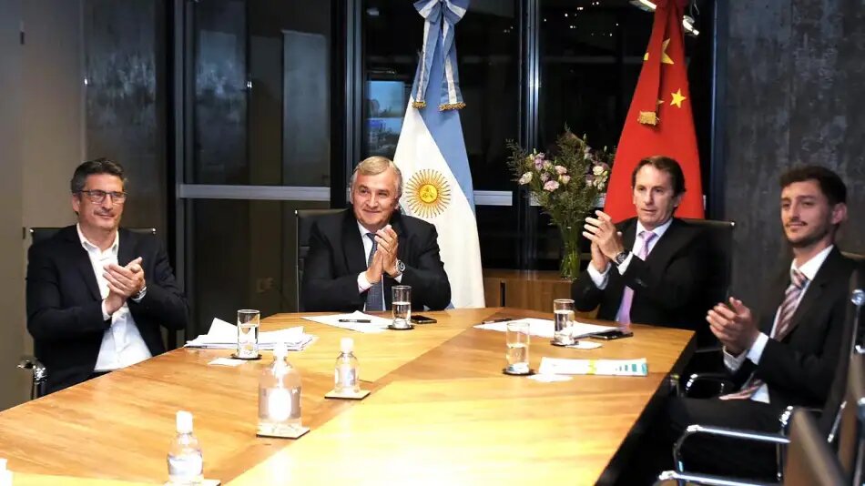 El encuentro se realizó de forma virtual. Foto: Gobierno de Jujuy.