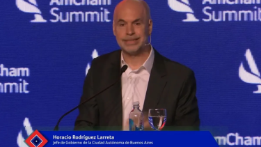 Horacio Rodríguez Larreta, jefe de Gobierno Porteño. 