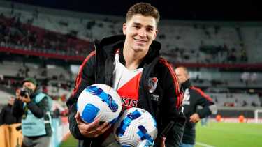 Julián metió 6 goles y es récord en la historia de River. (Foto: Gentileza Clarín)