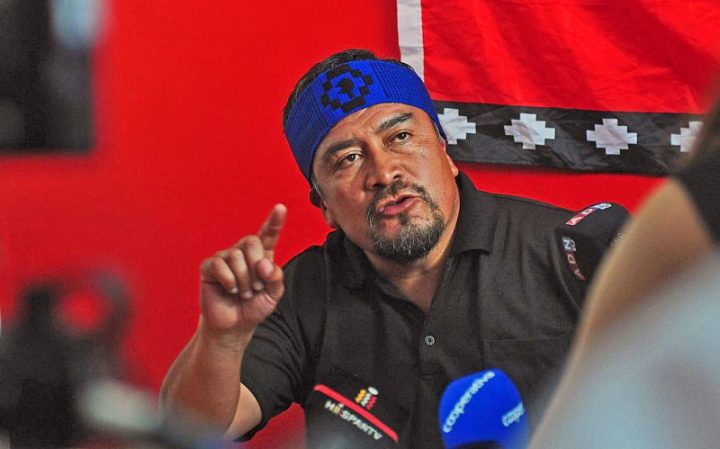 El Gobierno de Boric demandará a líder mapuche que llamó a la resistencia  armada