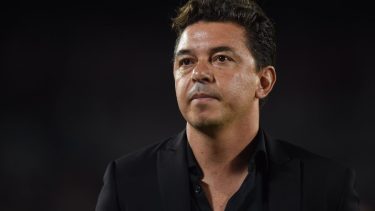 El entrenador de River es noticia hoy por sus vínculos amorosos.-
