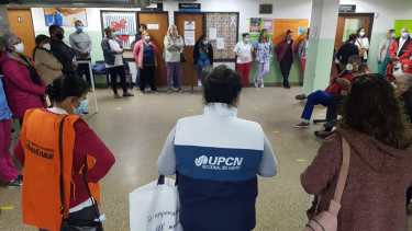 En el hospital de Villa Regina habrá retención de servicios a partir de las 10 de hoy. (Foto Néstor Salas)