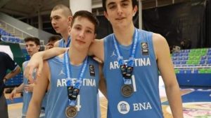 Peral, Sinigoj y Ventura, los regionales que se ilusionan con jugar el Mundial U17 de básquet