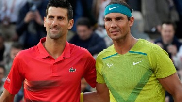 Djokovic y Nadal juegan el partido número 59 entre sí. Hasta ahora el serbio lleva un pequeño margen de ventaja en el historial. Fotos: AP