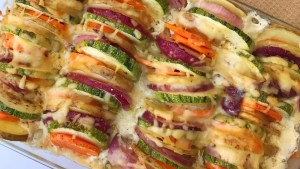 Ratatouille cremoso en un abrir y cerrar de ojos