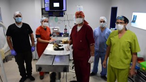 Un equipo veterinario de alta complejidad y un proyecto único en Roca