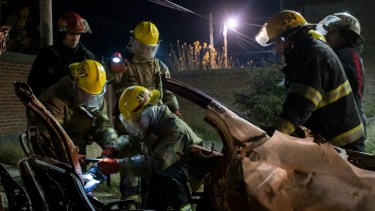 El toque de sirena se realizará tras un simulacro de siniestro vial en la zona aledaña al cuartel de Bomberos Voluntarios. (foto: gentileza)