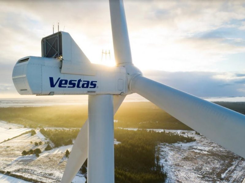 La firma danesa proveerá de 18 turbinas para la ampliación del parque eólico El Llano. Foto: Vestas.