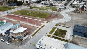 Zapala: inauguran nueva vinculación en el centro de la ciudad