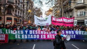 El «Ni una Menos» copó la plaza en Buenos Aires