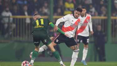 River y Defensa tuvieron muchas claras pero terminaron 0 a 0. (Foto: Télam - Alejandro Santa Cruz)