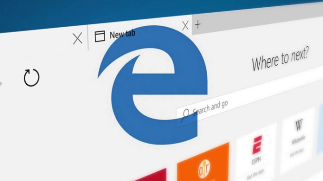 Microsoft Edge, el sucesor de Internet Explorer.