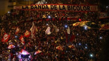 El respaldo de los hinchas de Perú al equipo de Gareca en la previa al repechaje