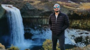 Sueño cumplido en el Salto del Agrio: Paulo, el montañista chileno que quería ir a esta joya de Neuquén