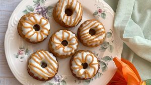 Donuts de dulce de leche y mate amargo