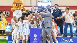 Cristian Geoffroy Soto será reconocido en la Legislatura de Río Negro, tras ganar la Copa América