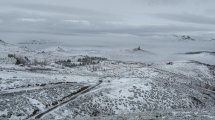 Imagen de Norte neuquino: mirá qué belleza Andacollo después de la nevada